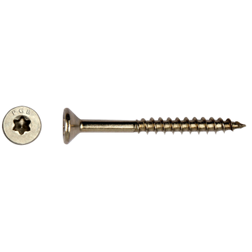 PGB Fasteners universele houtschroef – RVS A2, officiële indicatieve productafbeelding van PGB