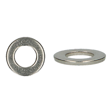 PGB Fasteners vlakke sluitring DIN 125A – RVS A2, officiële indicatieve productafbeelding van PGB