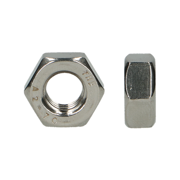 PGB Fasteners zeskantmoer DIN 934 – RVS A2, officiële indicatieve productafbeelding van PGB
